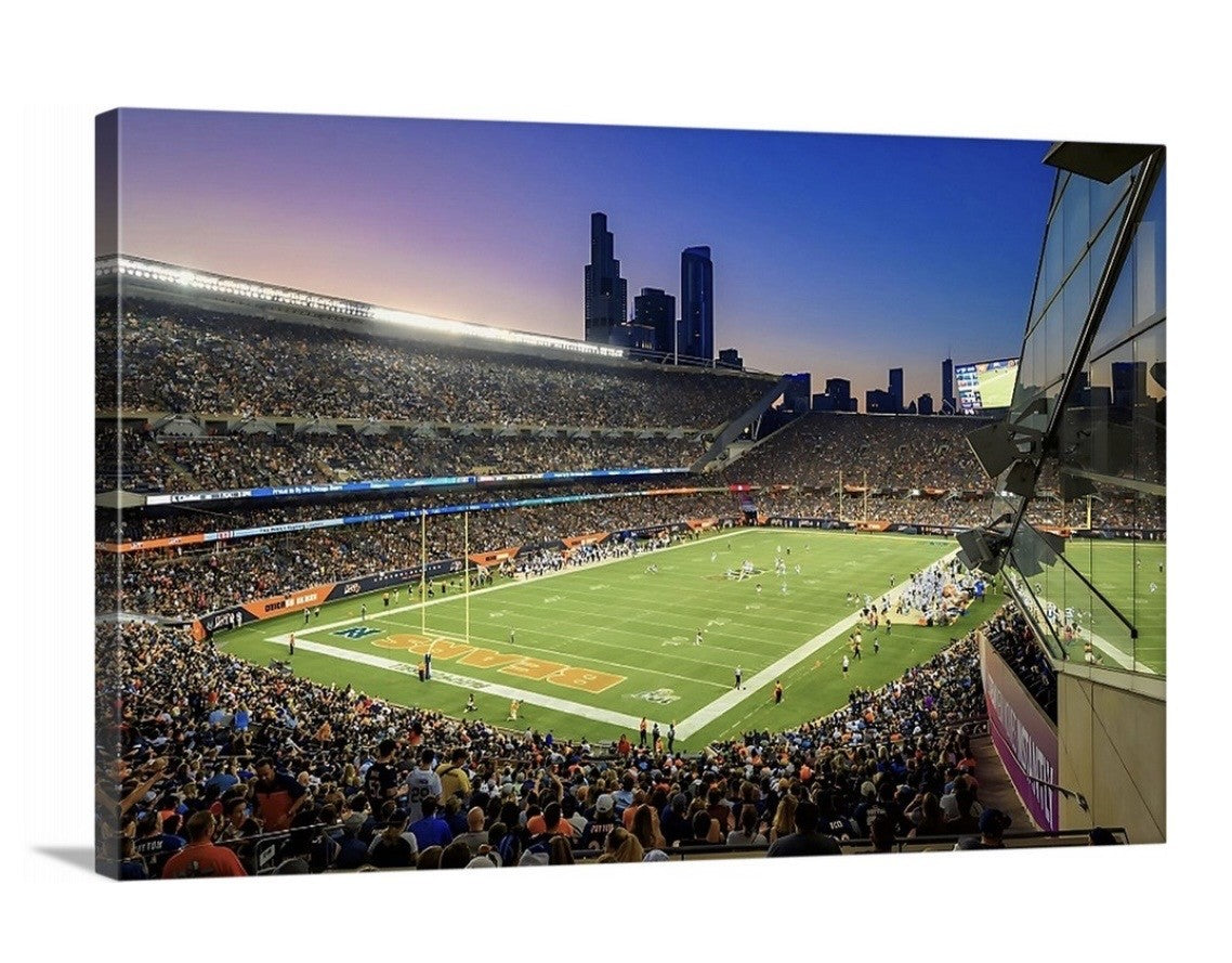 Soldier Field at Dusk