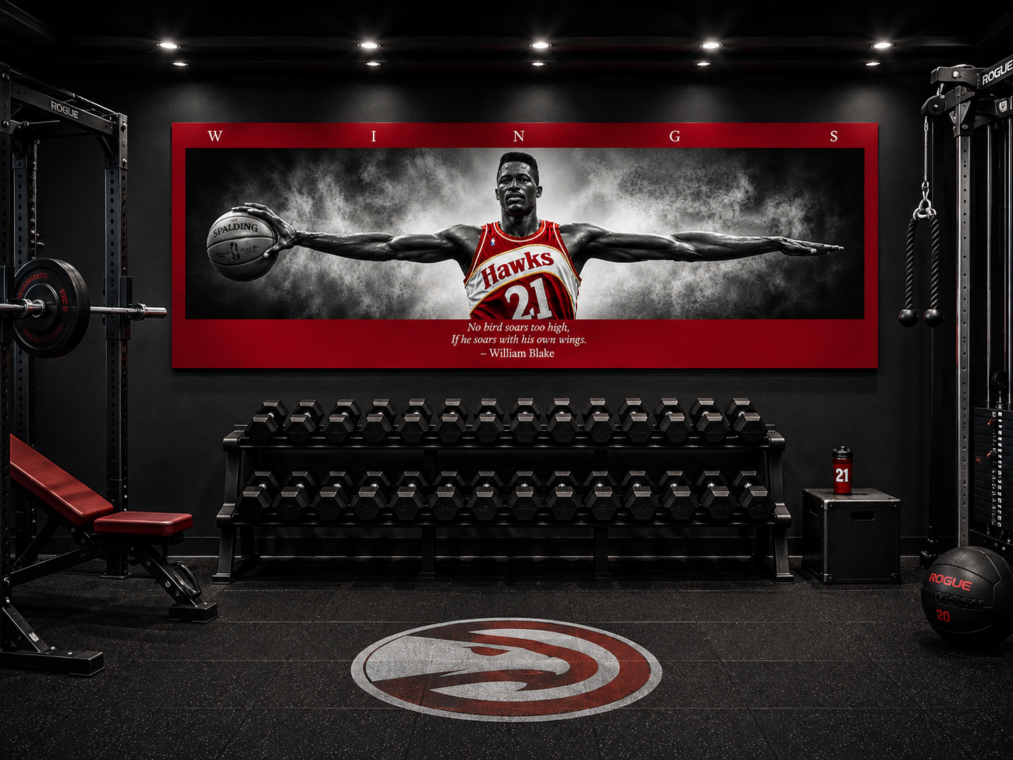 Dominique Wilkins Wings (Color Edition)
