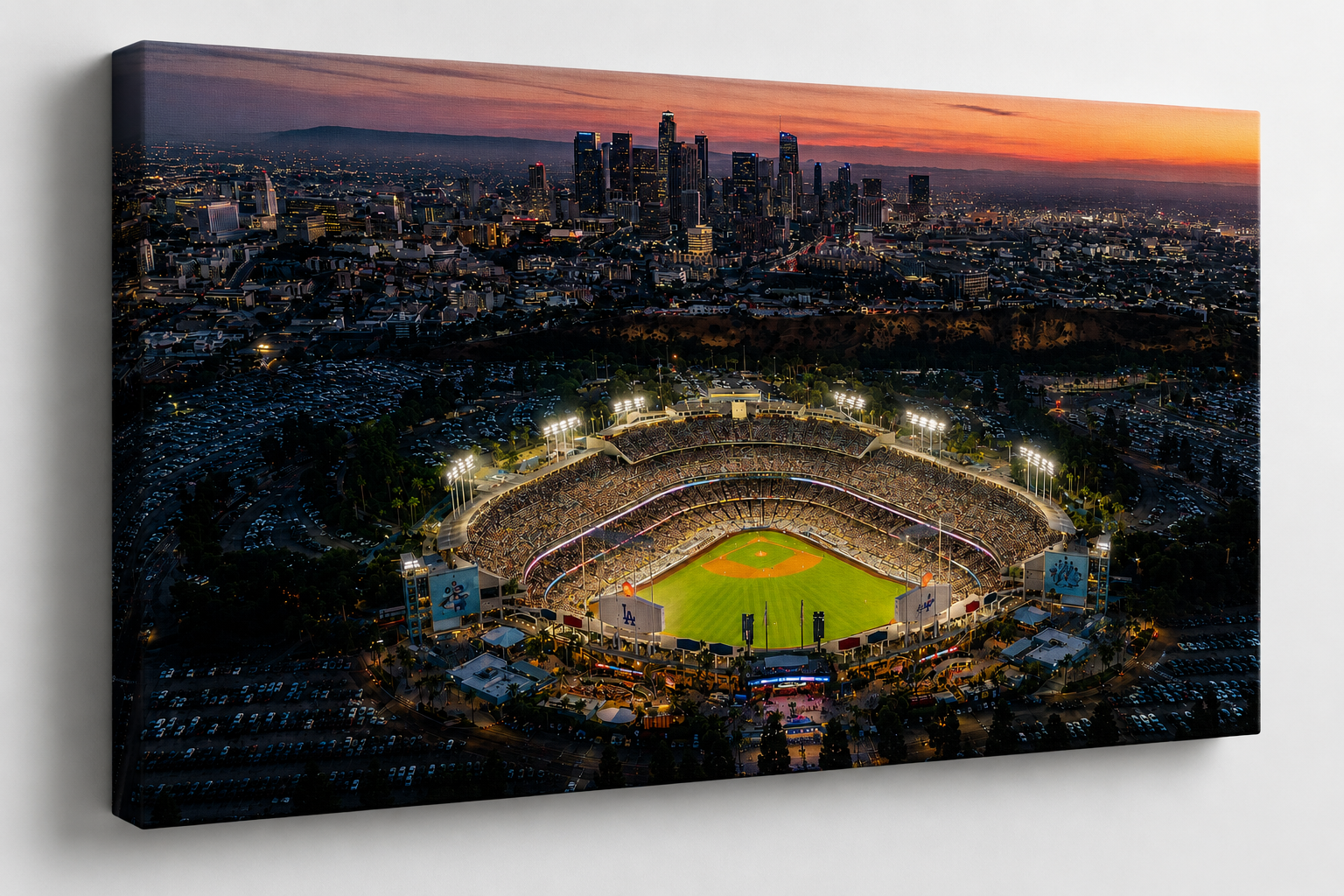 Dodger Stadium Sunset