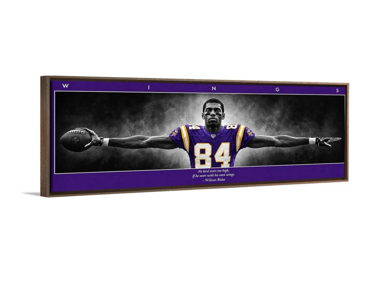 Randy Moss Wings (Purple Rain Edition)
