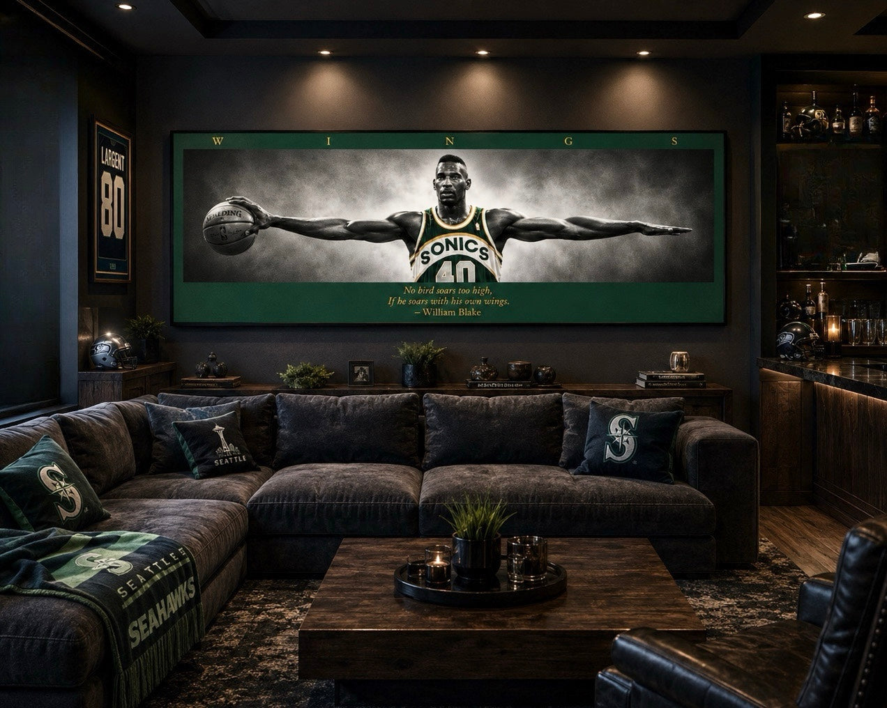Shawn Kemp Wings (Color Edition)