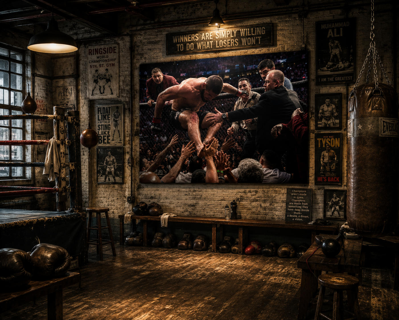 Khabib vs Evryone