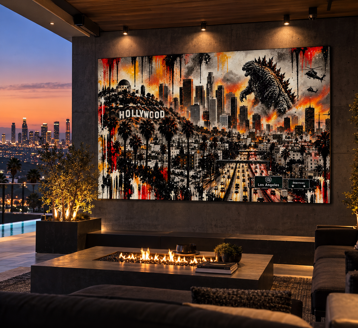 Godzilla vs Los Angeles