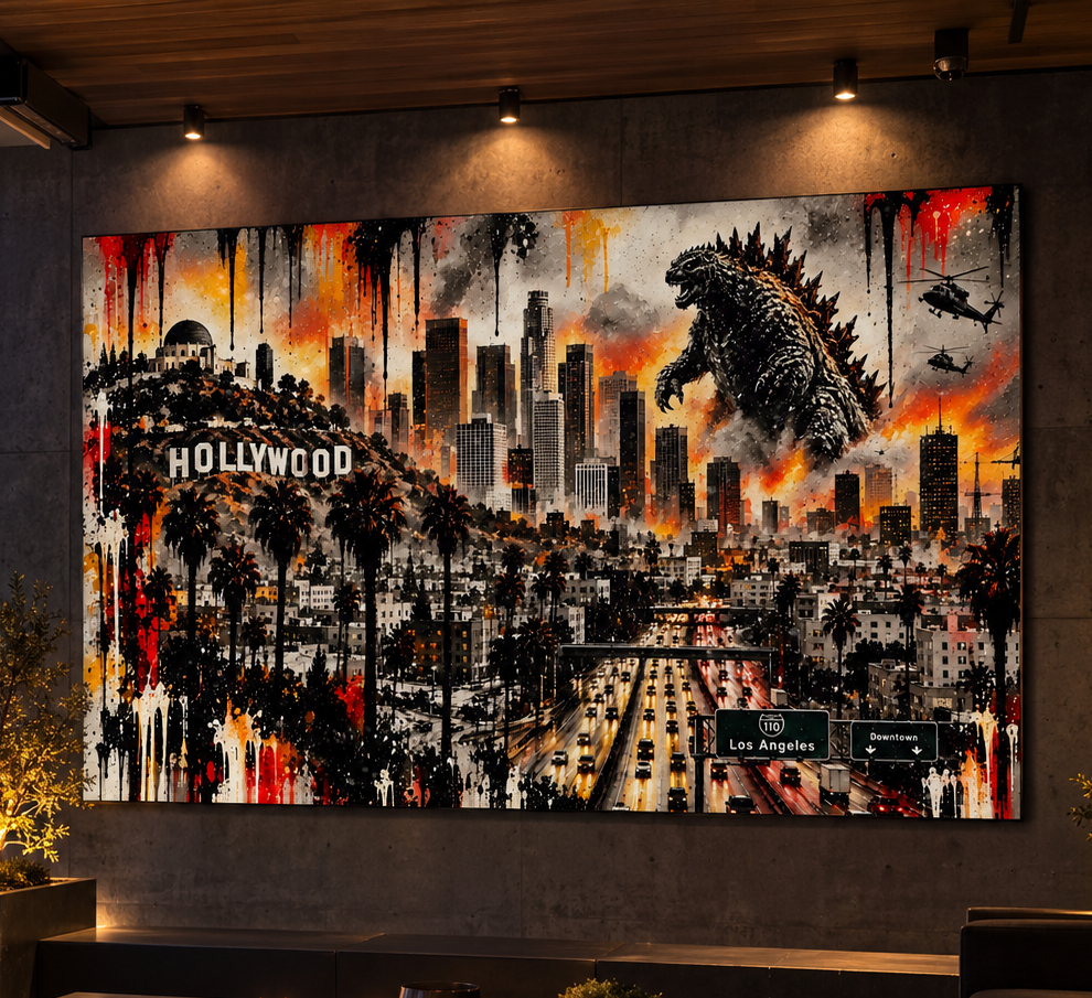 Godzilla vs Los Angeles
