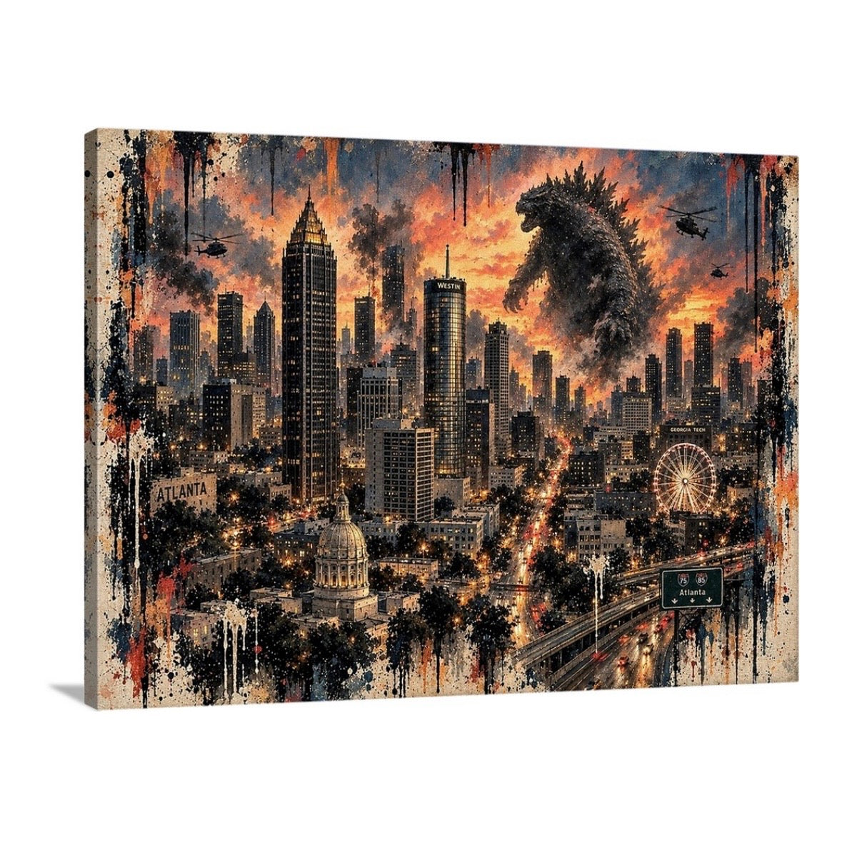 Godzilla vs Atlanta