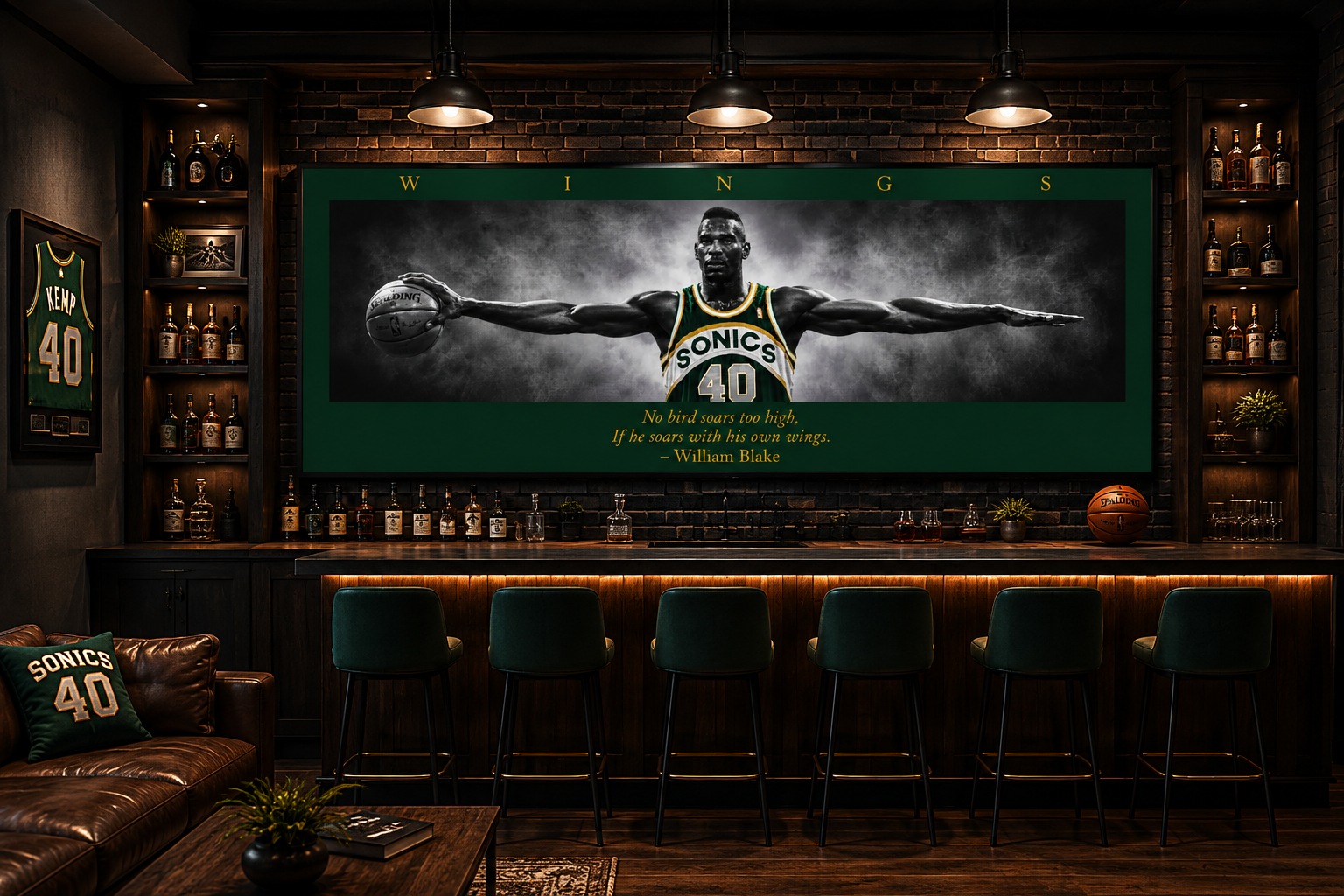Shawn Kemp Wings (Color Edition)