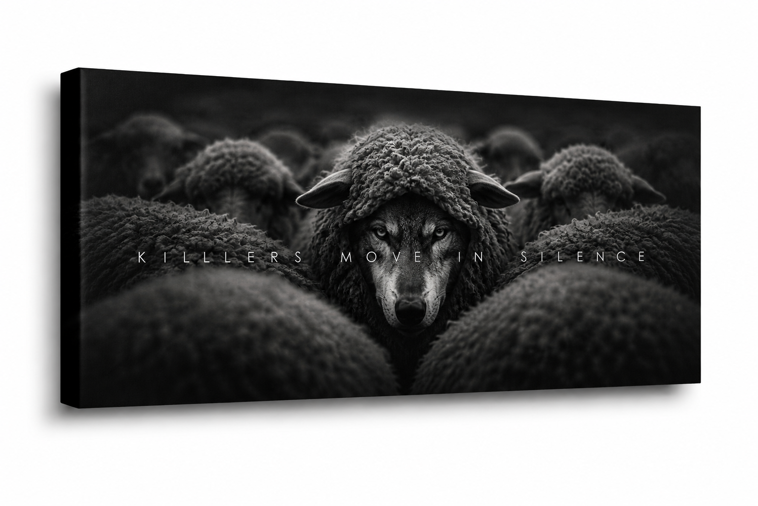 Wolf in Sheepskin (Black Version)