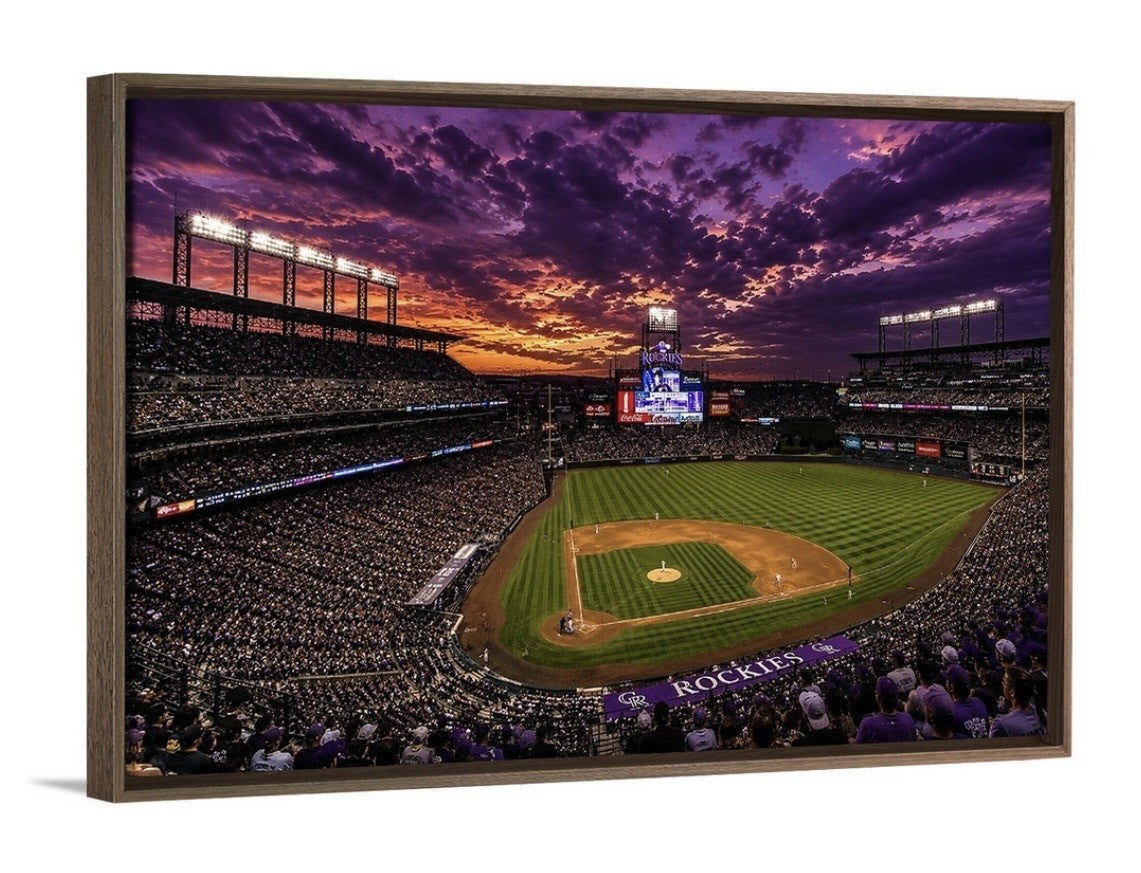 Coors Field Sunset