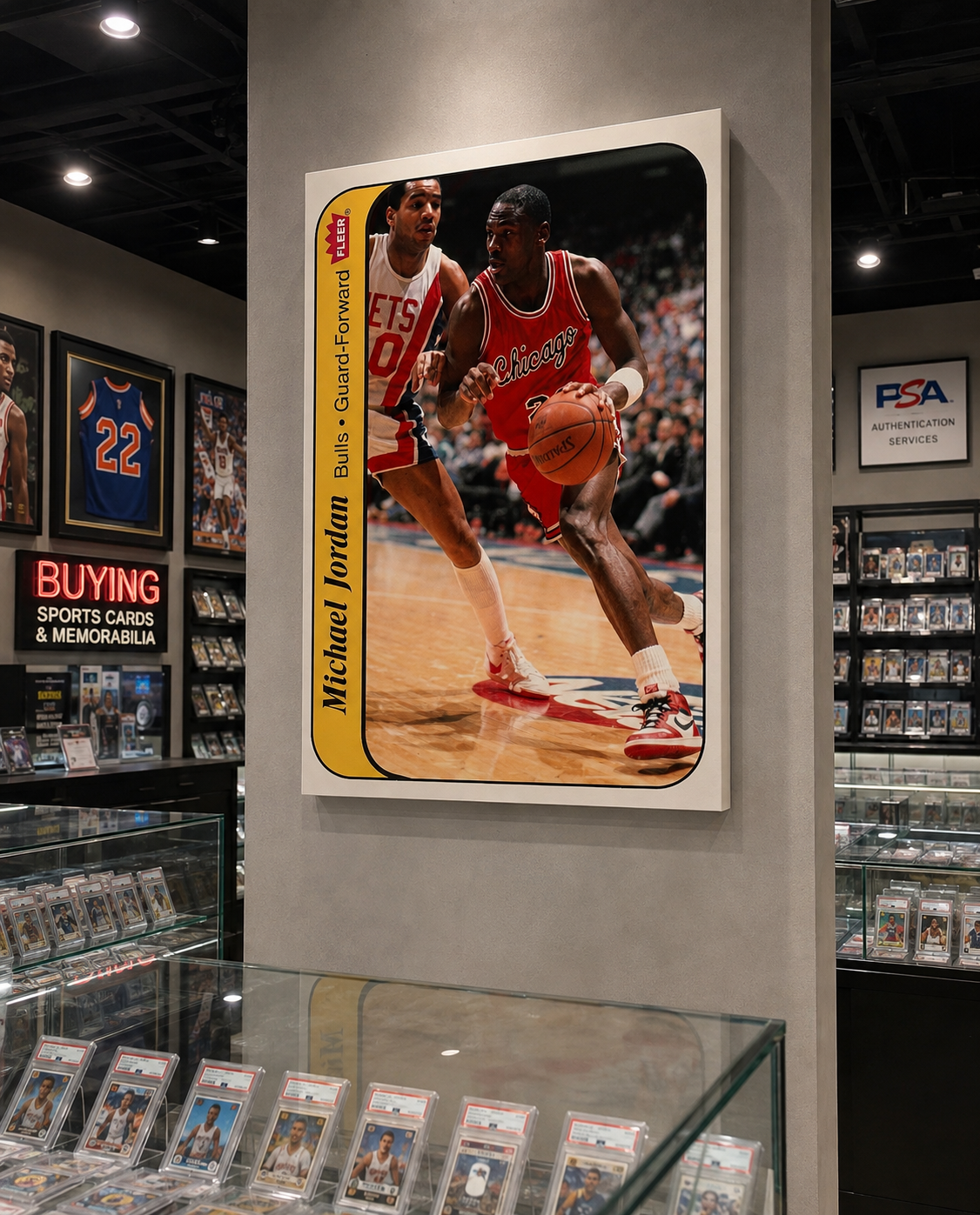 Jordan '86 Fleer Sticker