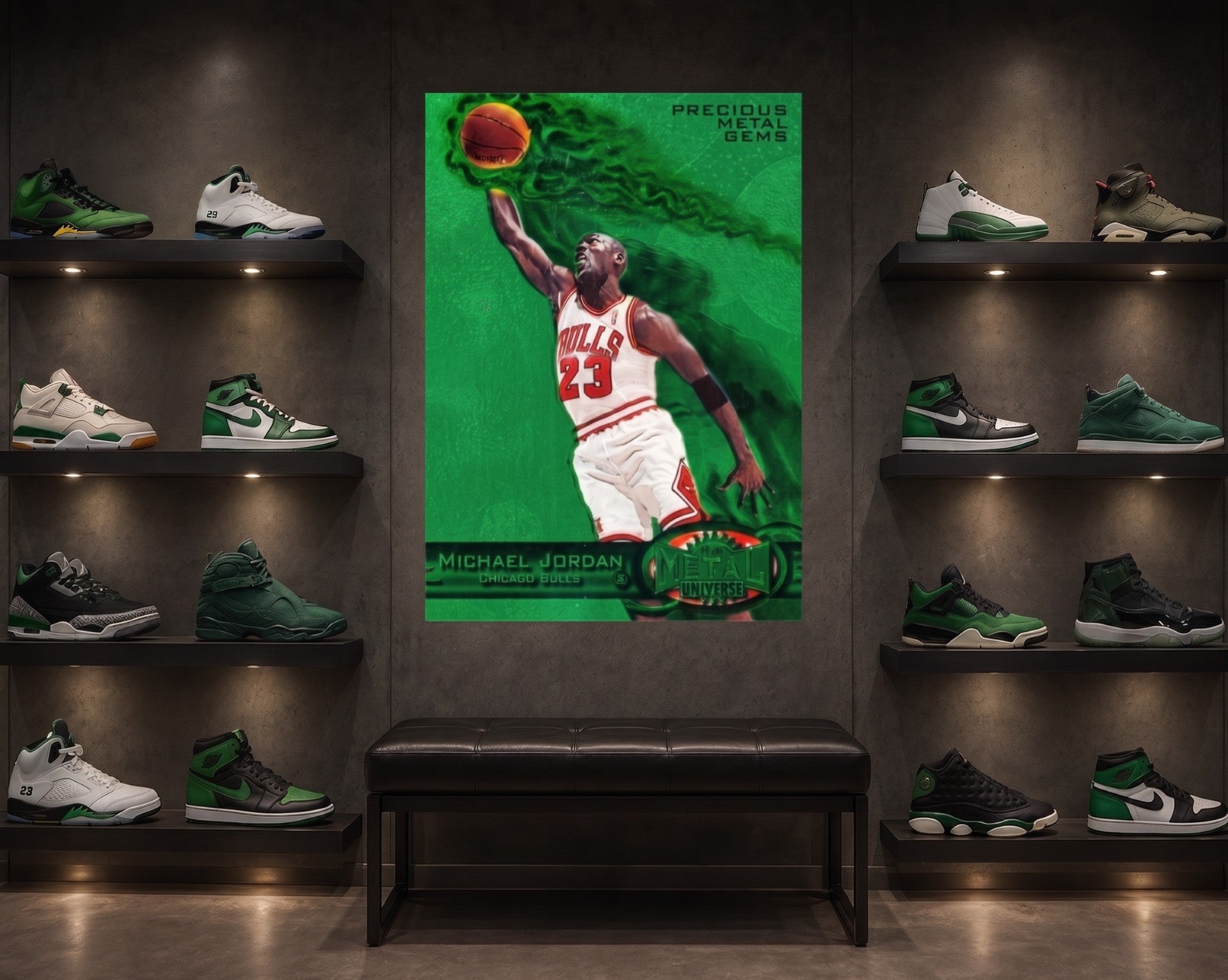 Jordan Precious Metal Green