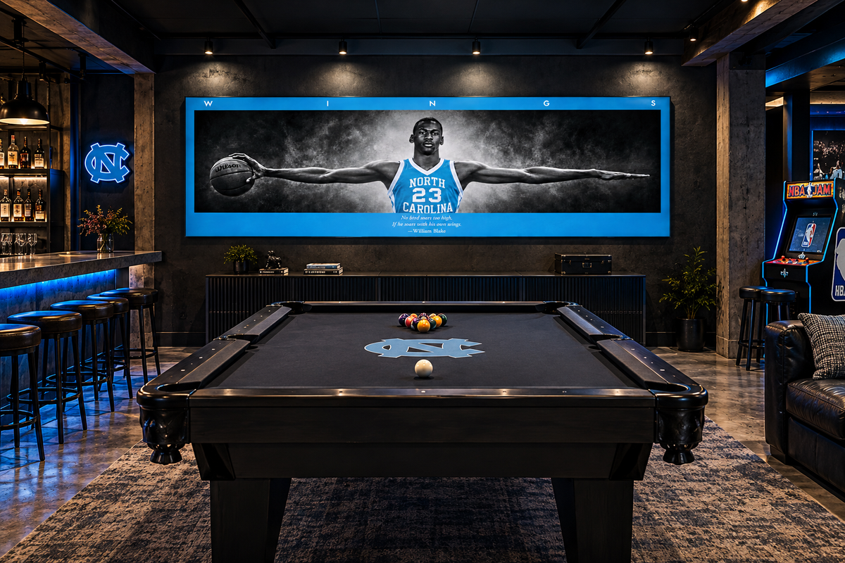Jordan Wings (Tarheel Edition)