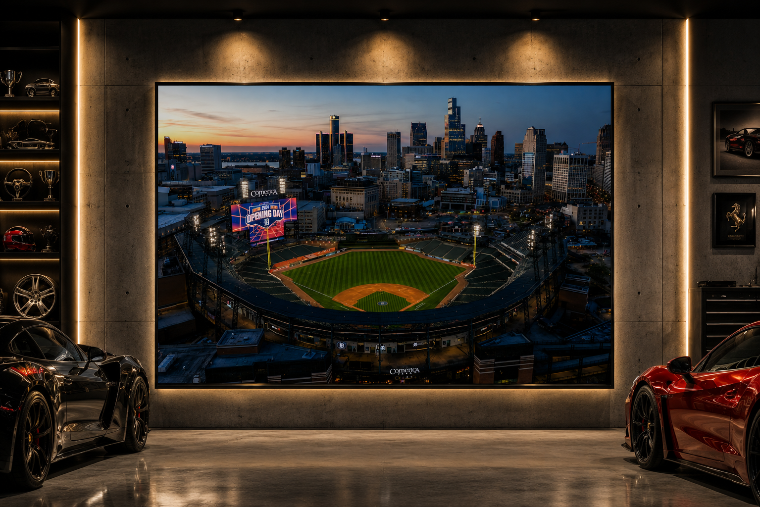 Tigers at Twilight