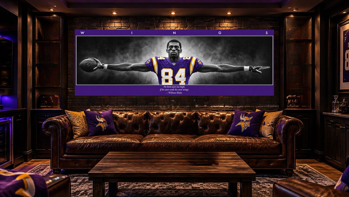 Randy Moss Wings (Purple Rain Edition)
