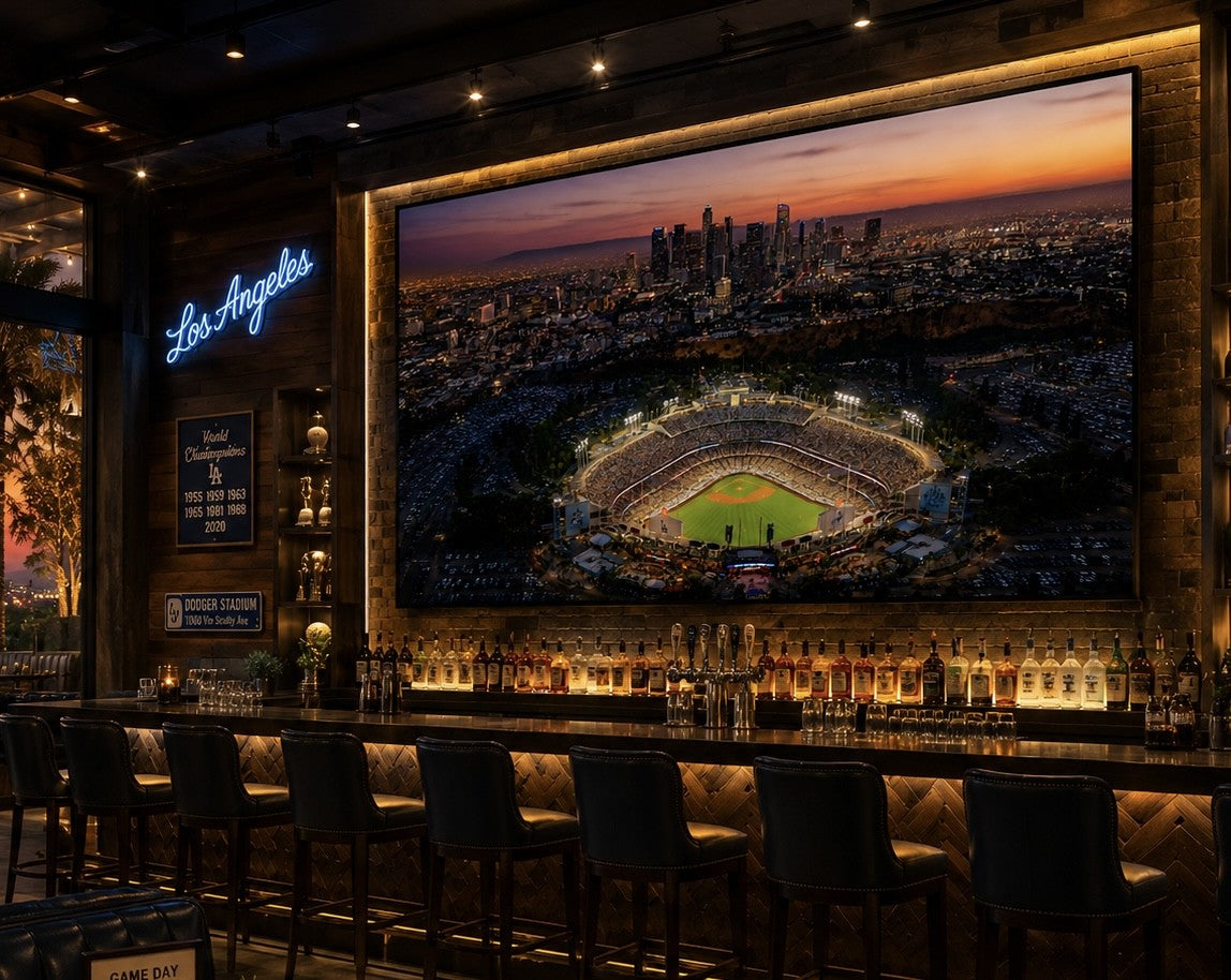 Dodger Stadium Sunset