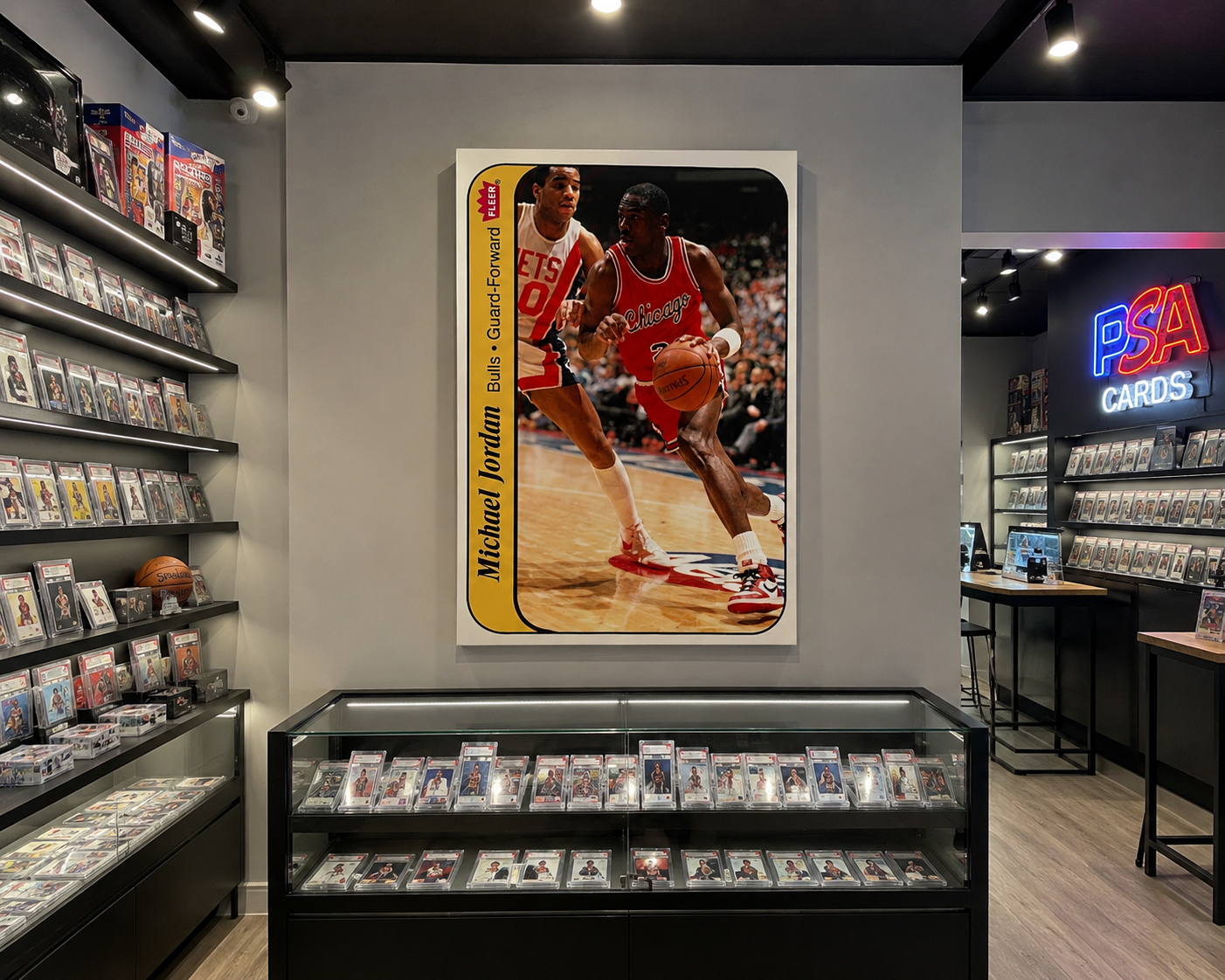 Jordan '86 Fleer Sticker