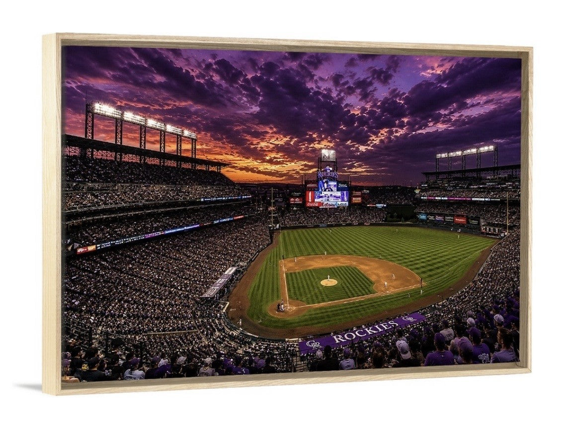Coors Field Sunset