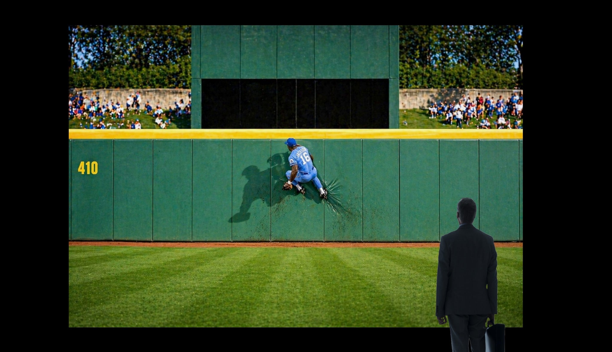 Bo Jackson Wall Climb