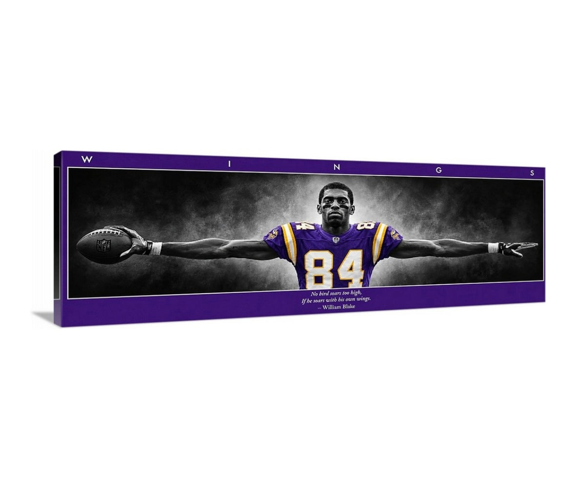 Randy Moss Wings (Purple Rain Edition)