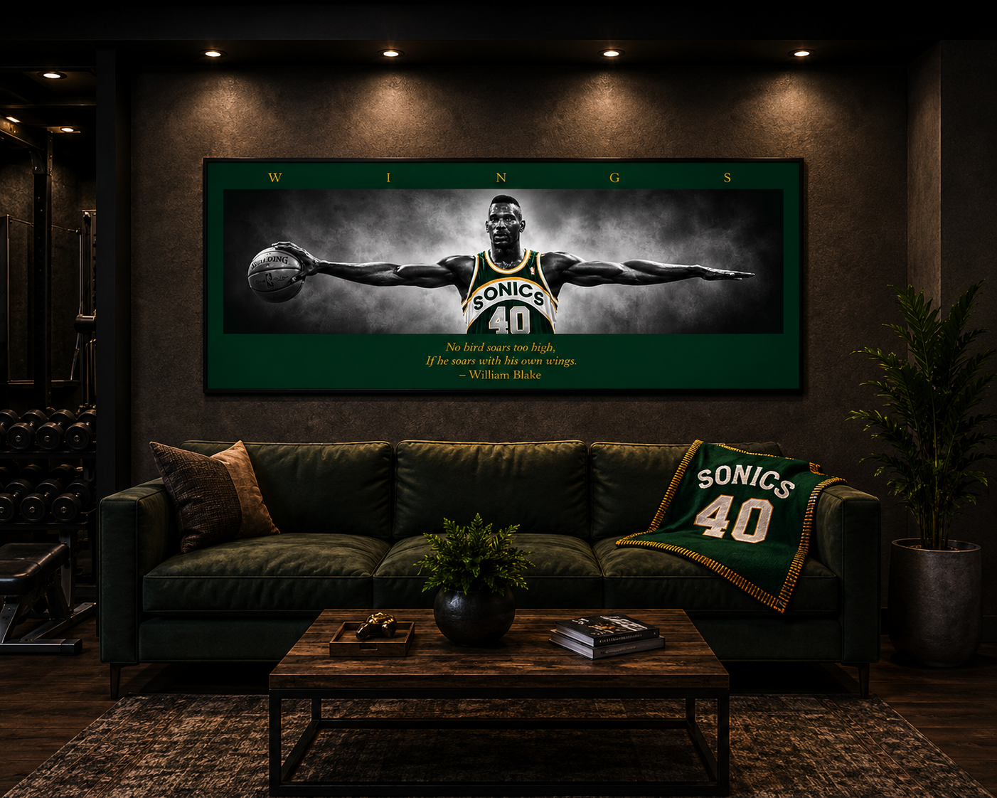 Shawn Kemp Wings (Color Edition)