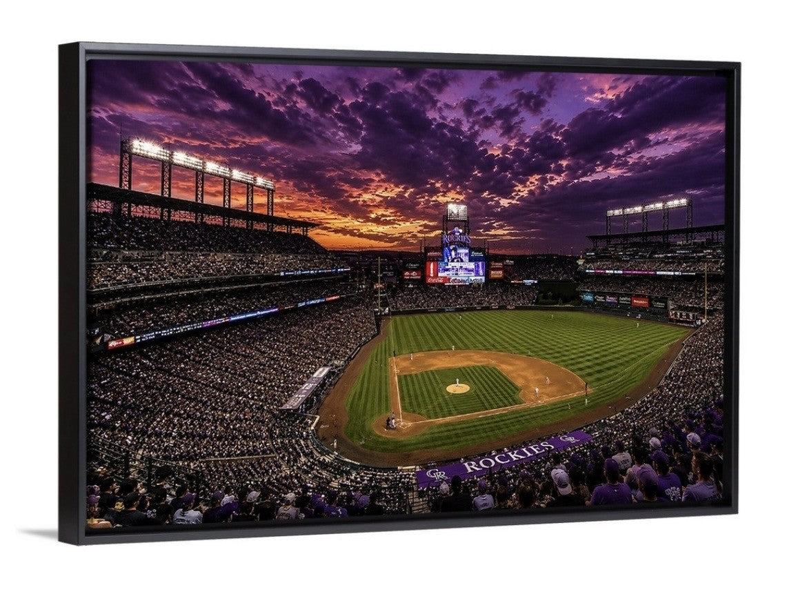 Coors Field Sunset
