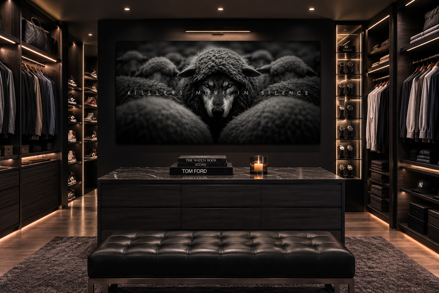 Wolf in Sheepskin (Black Version)