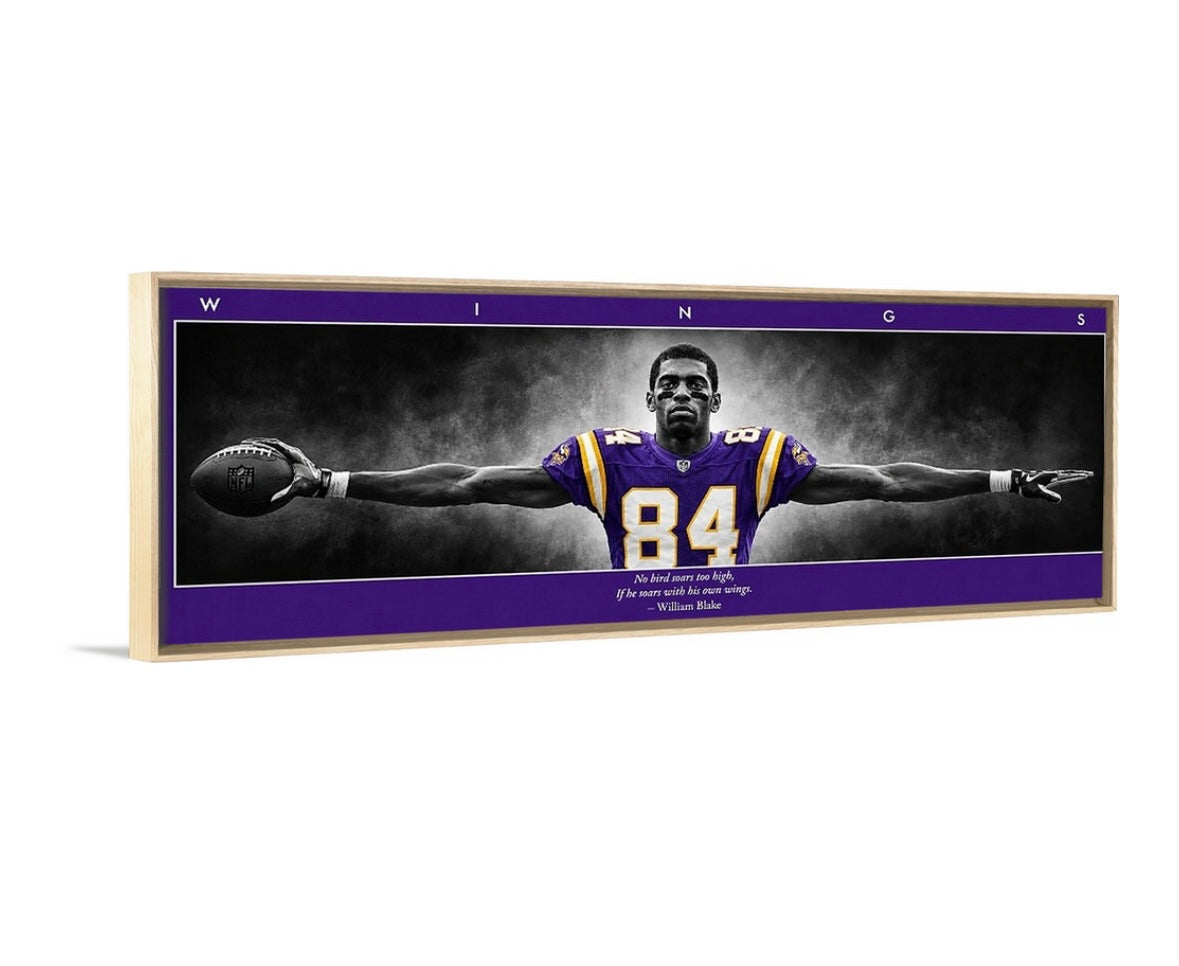 Randy Moss Wings (Purple Rain Edition)
