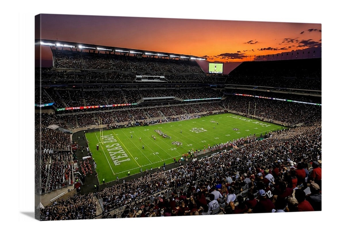 Kyle Field at Dusk