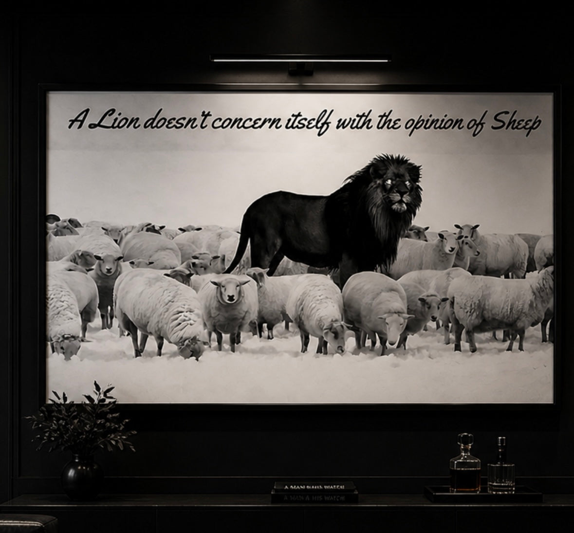 Lion among Sheep