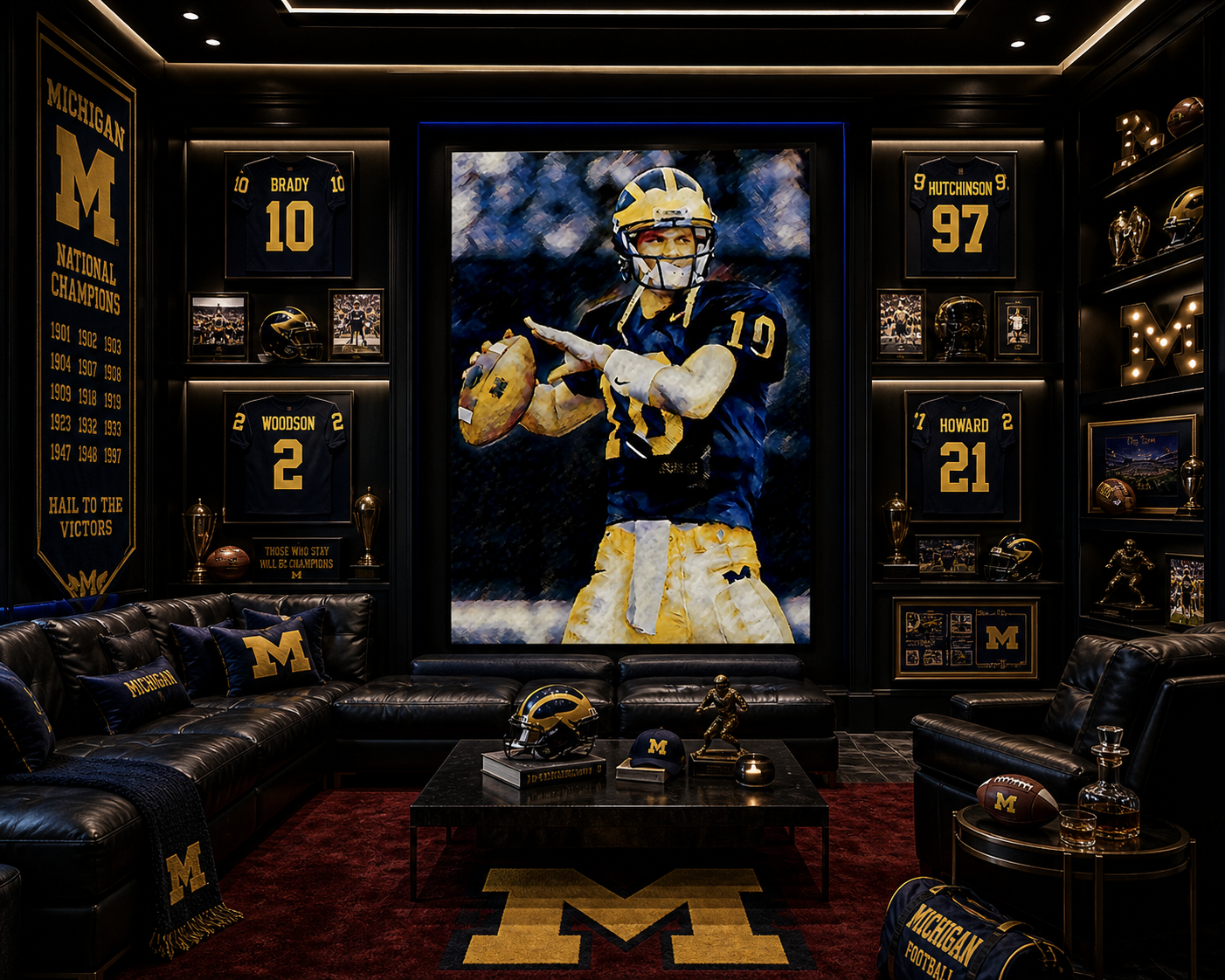 Tom Brady Maize & Blue