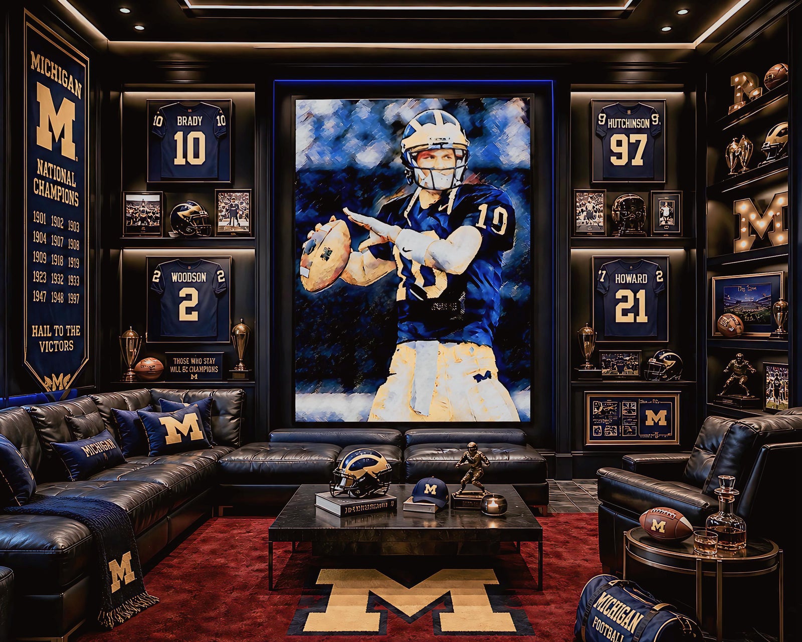 Tom Brady Maize & Blue