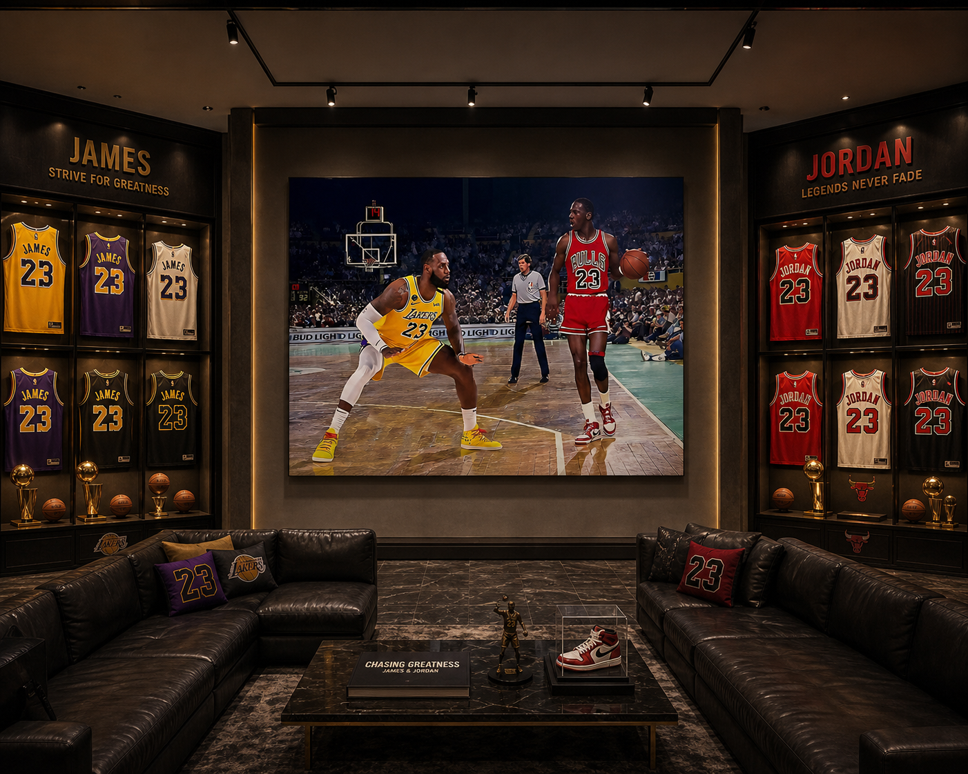 MJ vs Bron