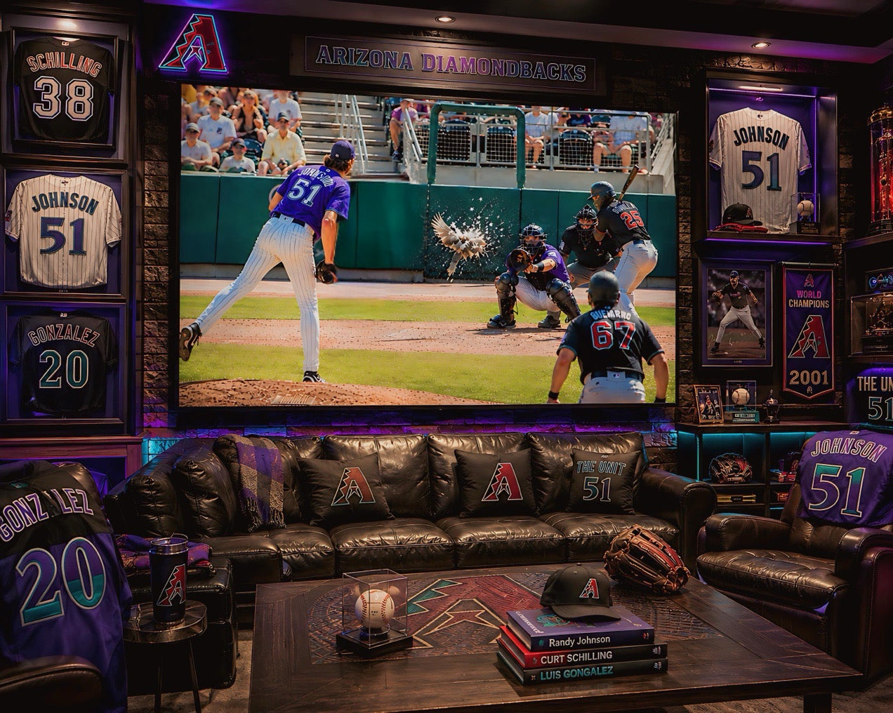 Randy Johnson Bird Massacre