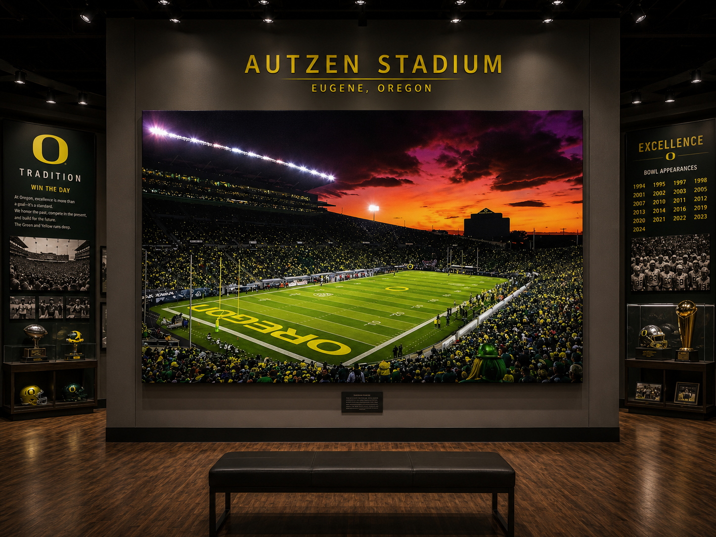 Autzen Sunset