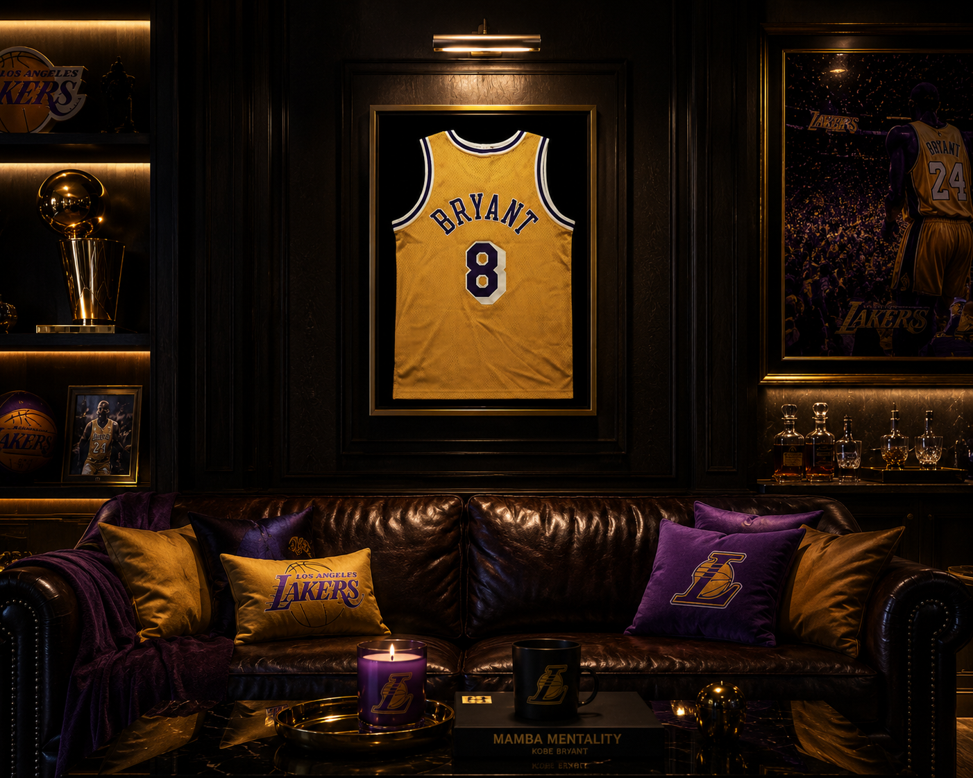 Kobe Bryant Gold / Home
