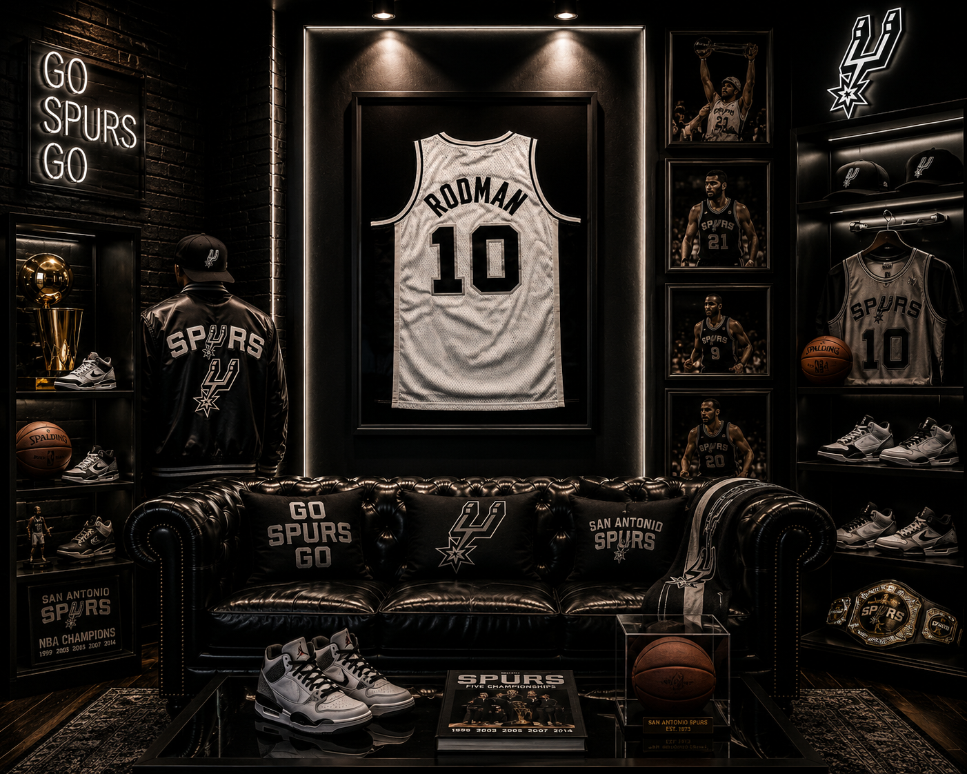 Dennis Rodman White / Road