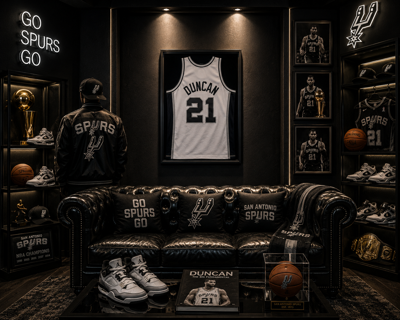 Tim Duncan White / Road