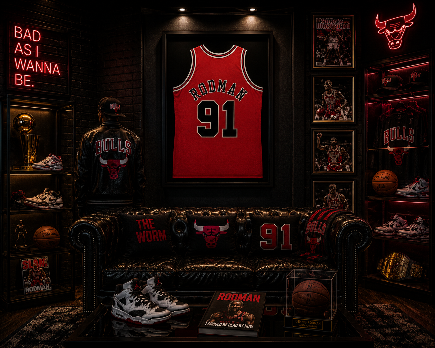 Dennis Rodman Red / Home