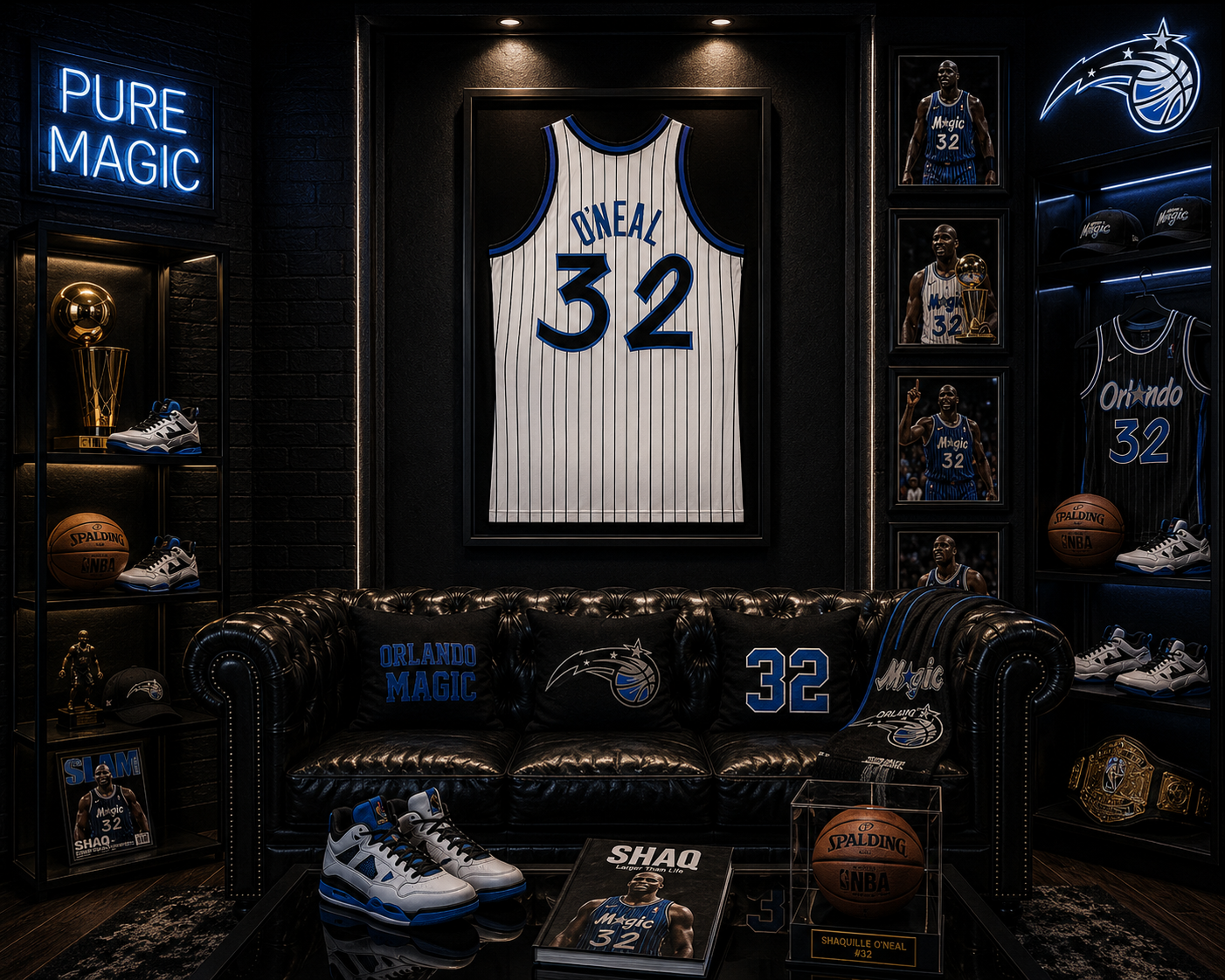 Shaquille O'Neal White / Road