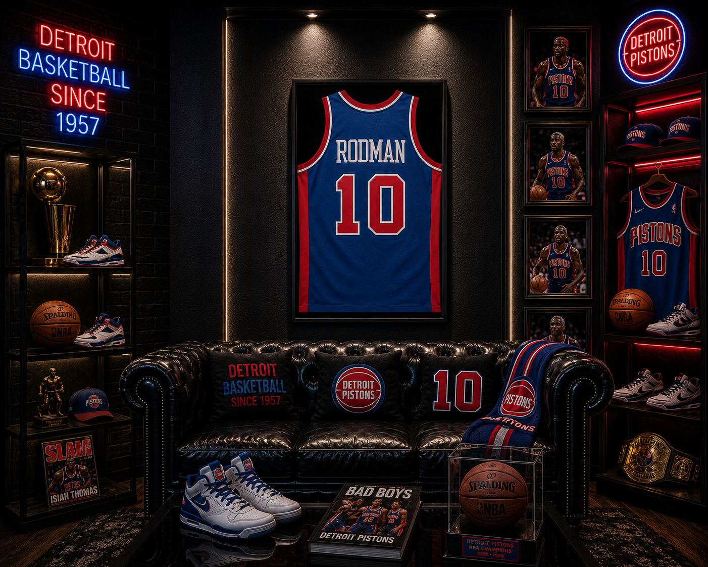 Dennis Rodman Blue / Home