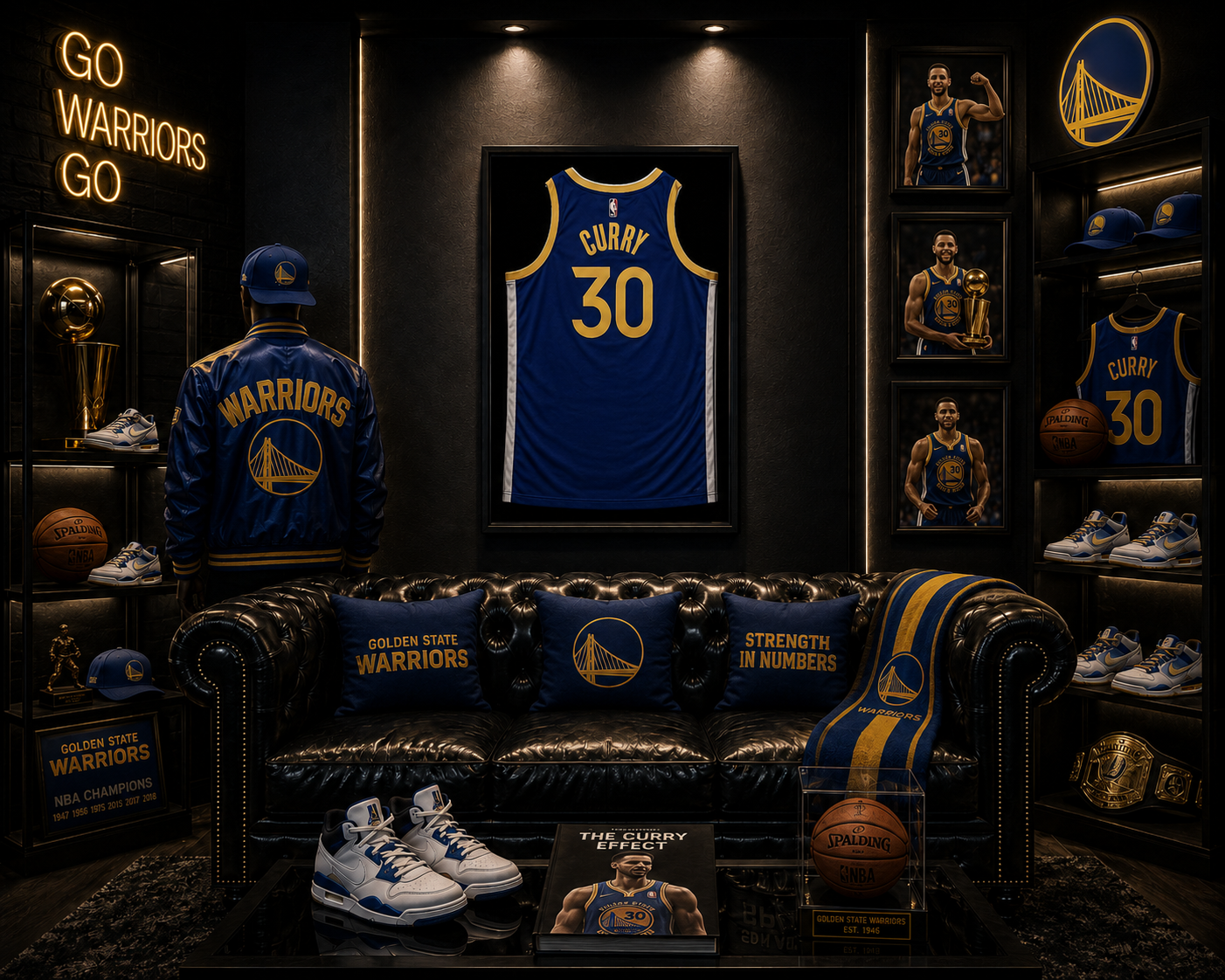 Steph Curry Blue / Home