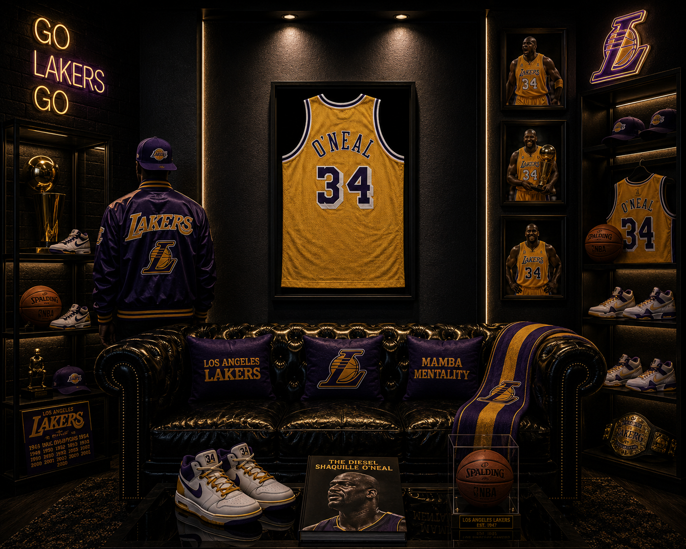 Shaquille O'Neal Gold / Home