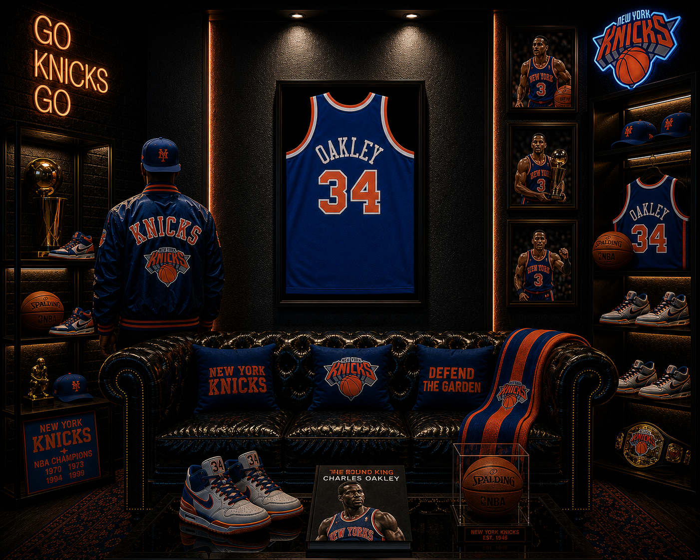 Charles Oakley Blue / Home