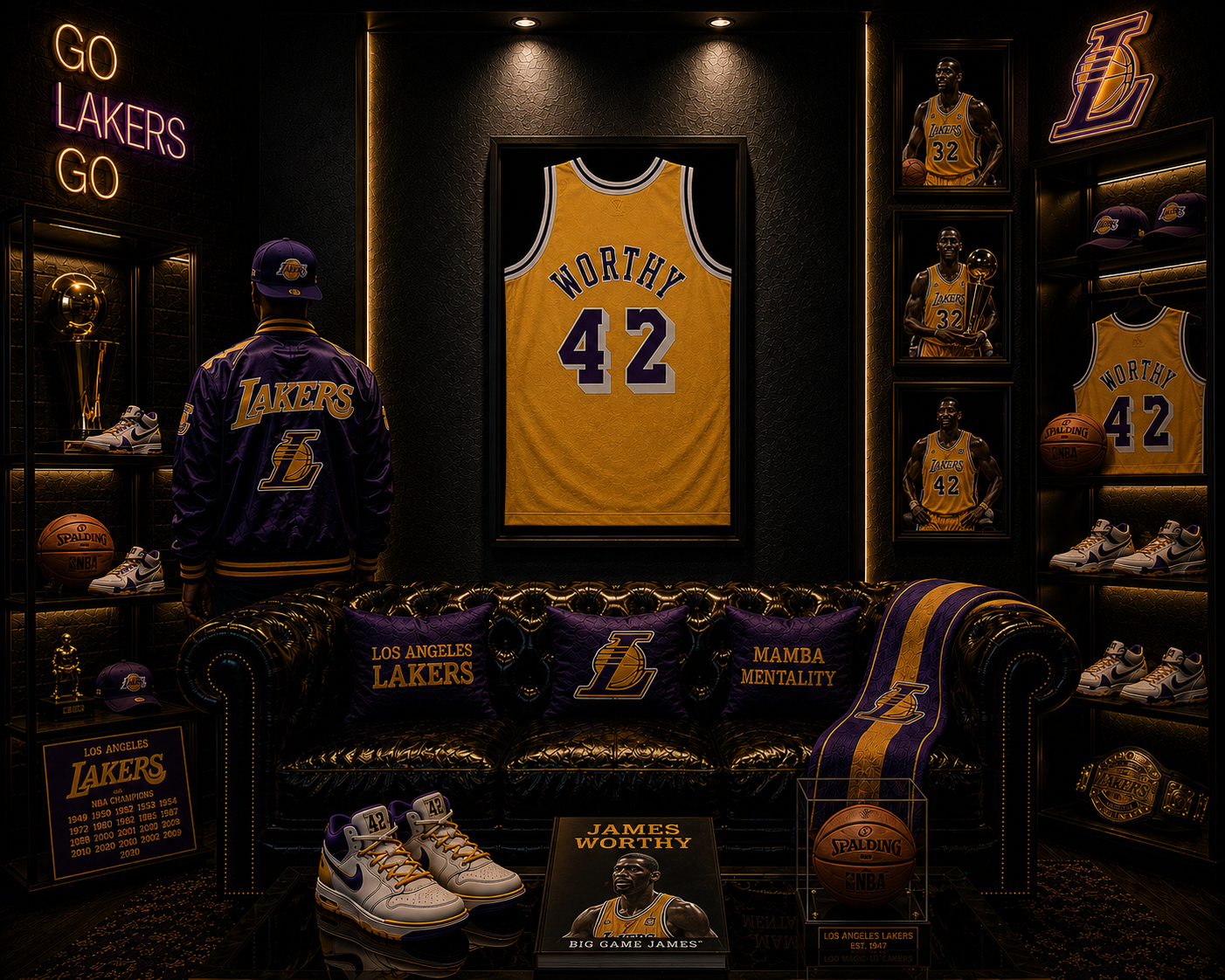 James Worthy Gold / Home