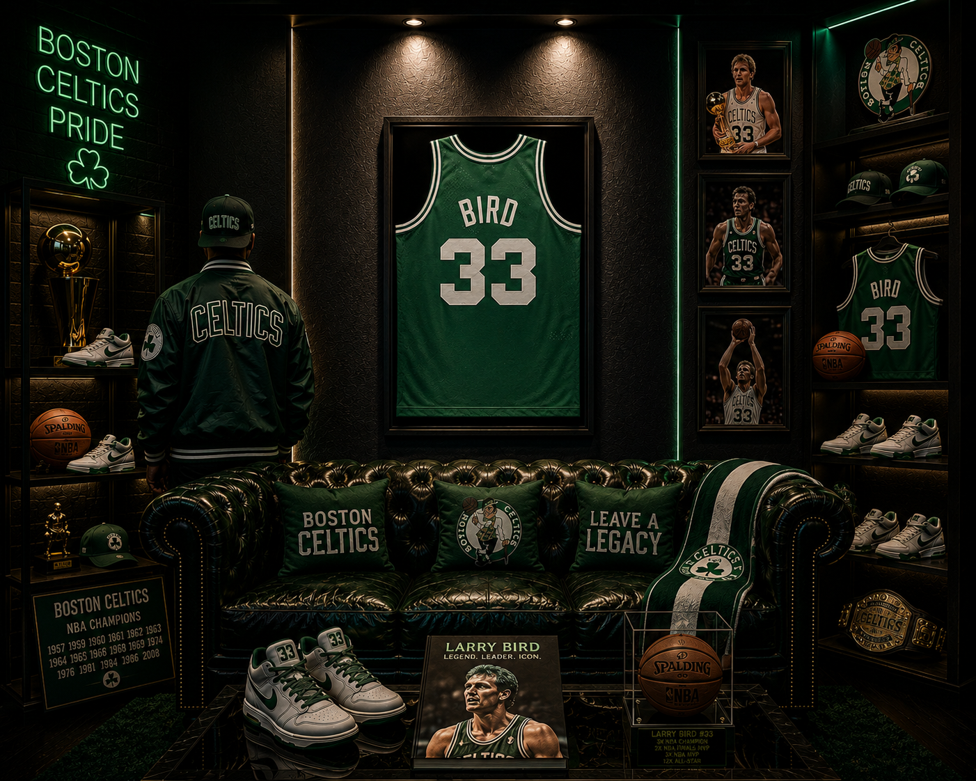 Larry Bird Green / Home
