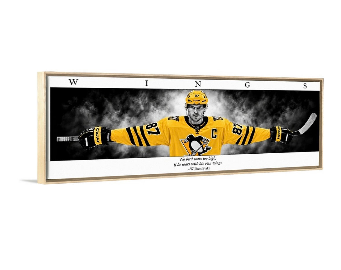 Sidney Crosby "Gold" WINGS