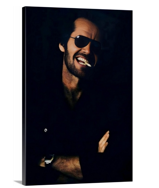 Jack Nicholson 1970's Smoking Frameless Example