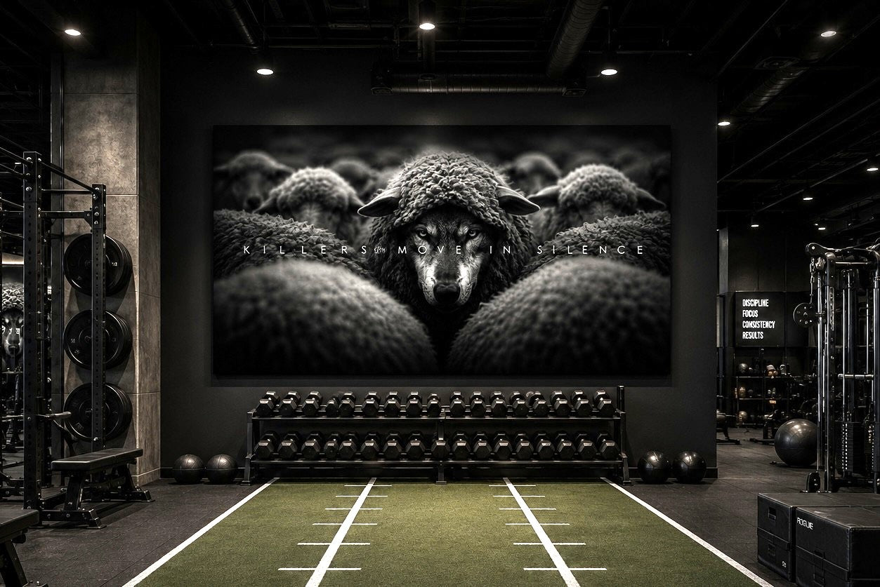 Wolf in Sheepskin (Black Version)