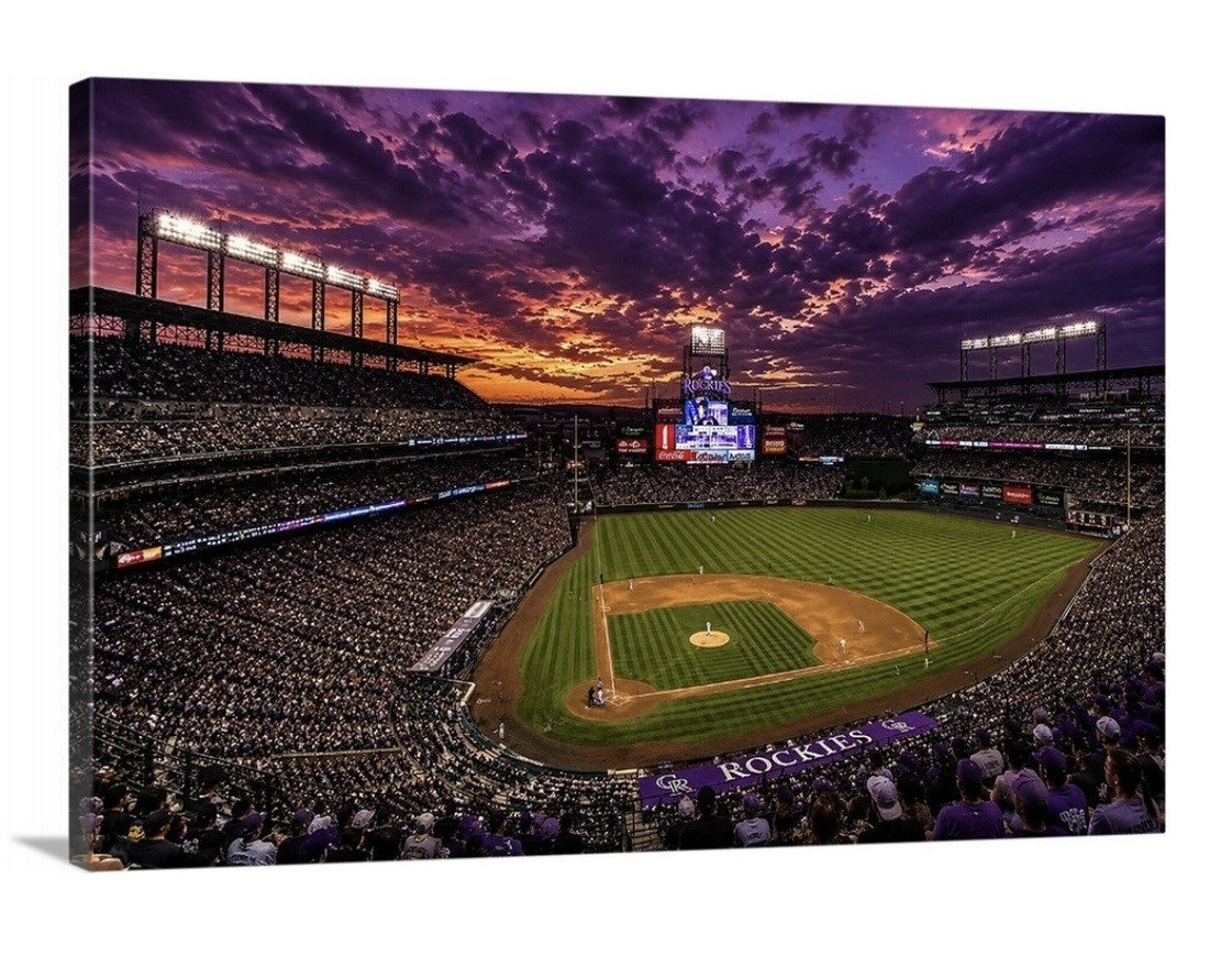 Coors Field Sunset
