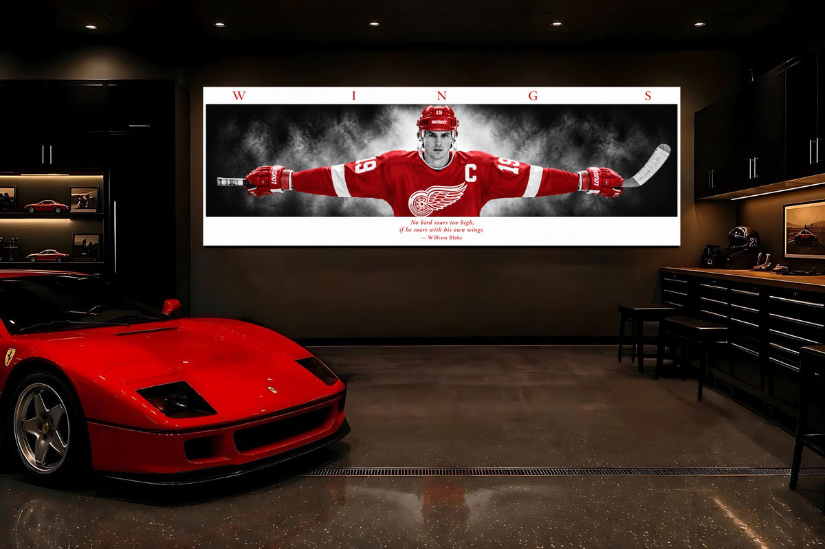 Steve Yzerman WINGS