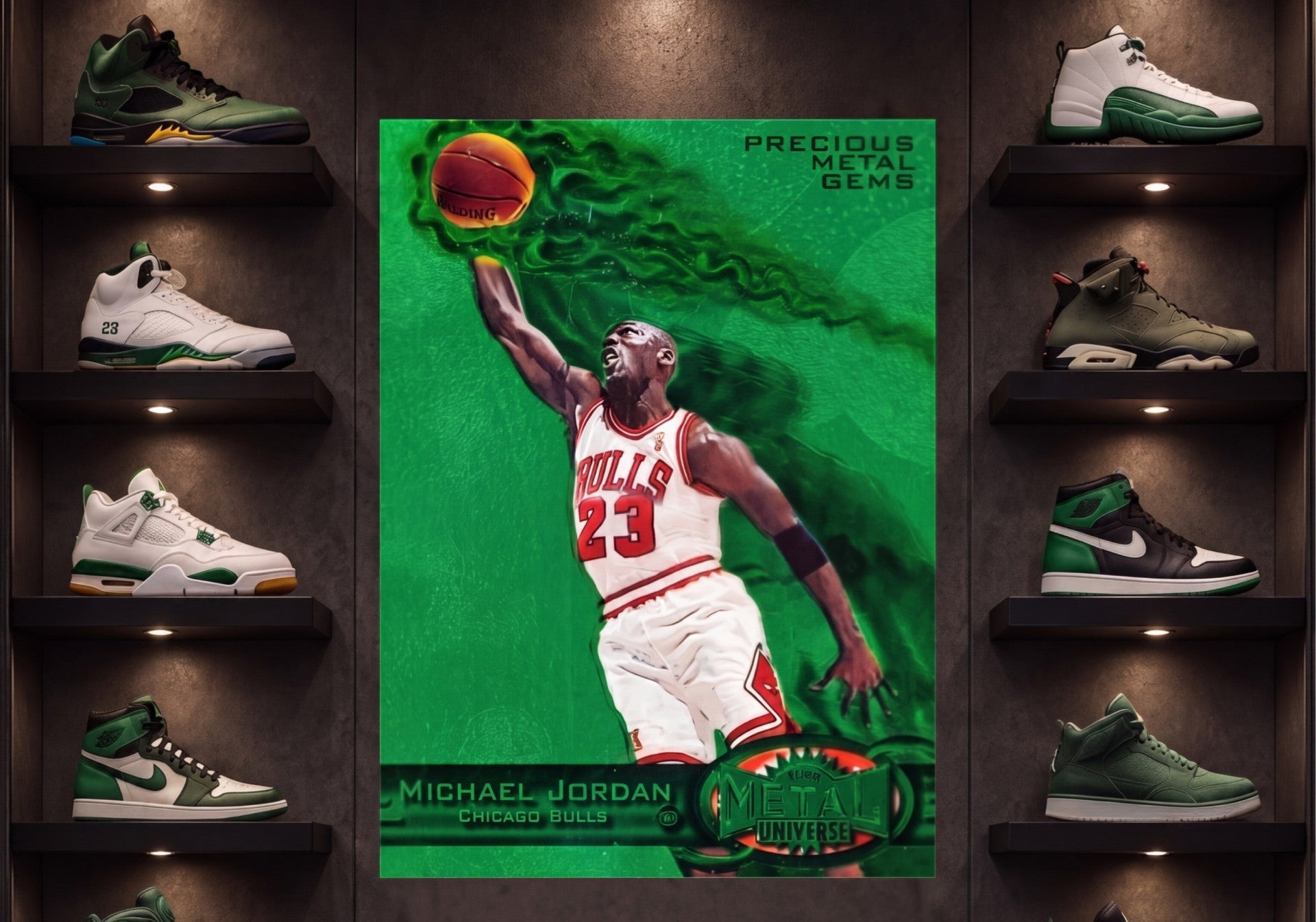 Jordan Precious Metal Green